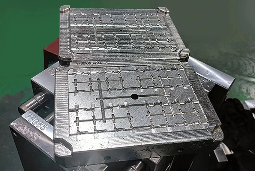 Precision mold opening