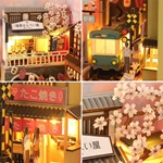 Sakura Holiday Diy Japanese Book Nook Kit  for Wholesale with Best Factory Price & Reliable Supply