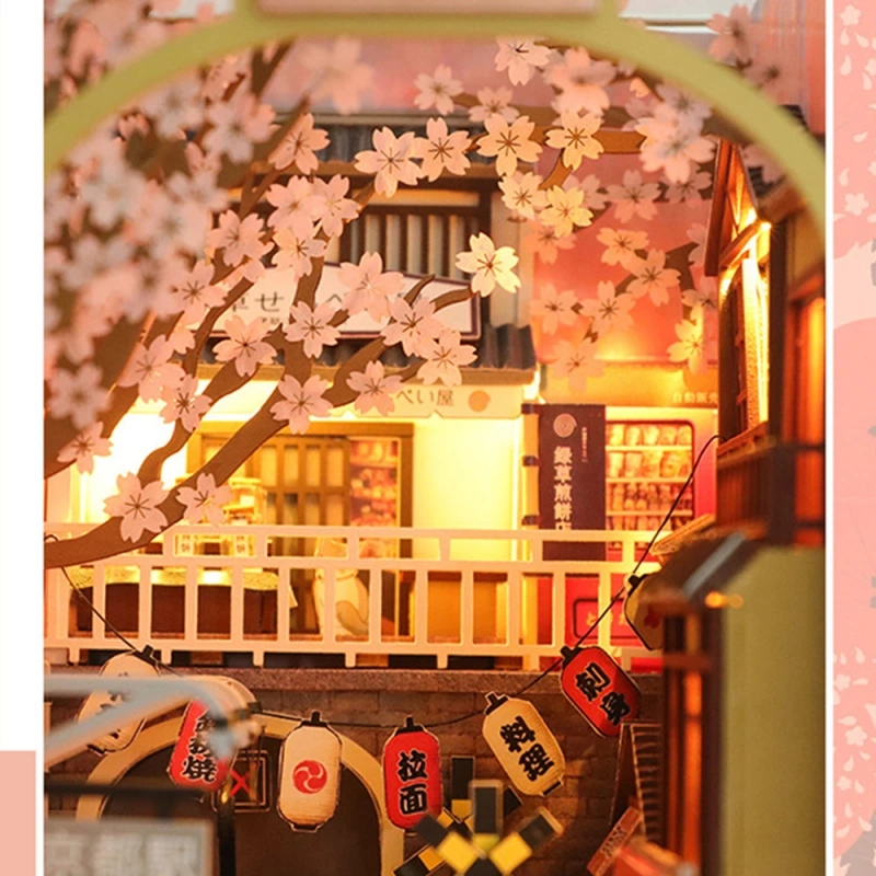 Sakura Holiday Diy Japanese Book Nook Kit  for Wholesale with Best Factory Price & Reliable Supply