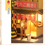 Sakura Holiday Diy Japanese Book Nook Kit  for Wholesale with Best Factory Price & Reliable Supply