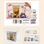 Sakura Holiday Diy Japanese Book Nook Kit  for Wholesale with Best Factory Price & Reliable Supply