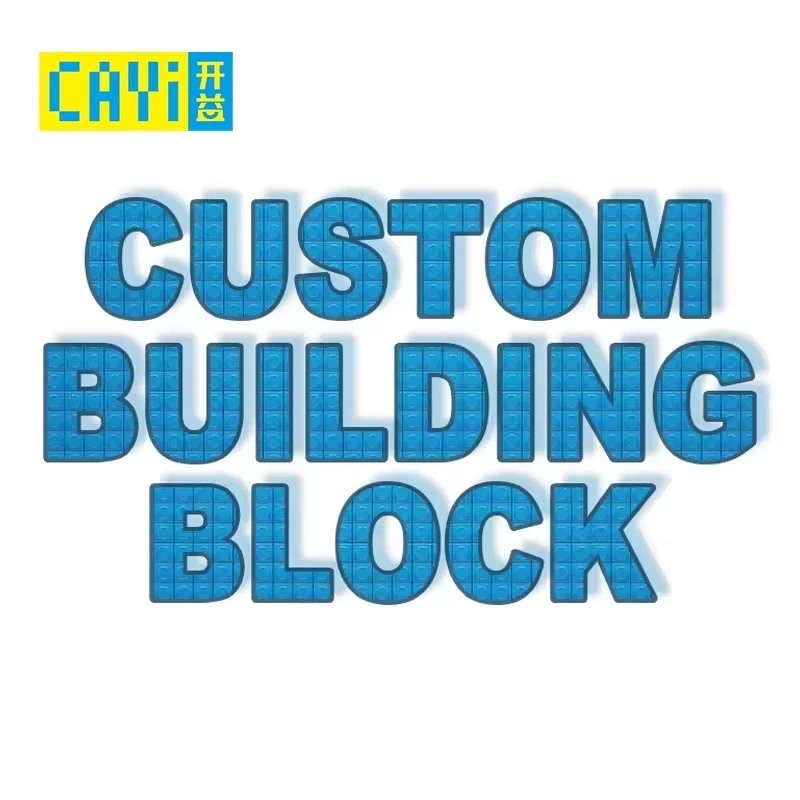 Bricks Moc Toys DIY Custom Building Block Model Assembly Instruction Design Building Block Sets with Full OEM/ODM Design Service