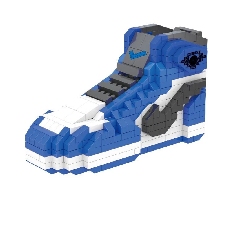 Mini Building Blocks Shoe Craft Decoration Set DIY Shoes Building Bricks