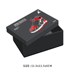 Plastic High-Top Sneaker Building Blocks – Collectible Shoe Model Kit for Display & Gift, Bulk Orders Welcome