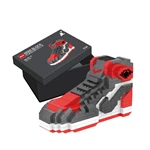 Plastic High-Top Sneaker Building Blocks – Collectible Shoe Model Kit for Display & Gift, Bulk Orders Welcome