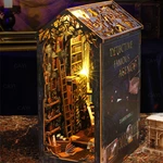 10.7-Inch Wooden DIY Book Nook Kit for Hobby & Gift Markets with Full OEM/ODM Custom Theme Service
