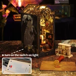 10.7-Inch Wooden DIY Book Nook Kit for Hobby & Gift Markets with Full OEM/ODM Custom Theme Service