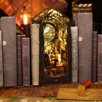 10.7-Inch Wooden DIY Book Nook Kit for Hobby & Gift Markets with Full OEM/ODM Custom Theme Service