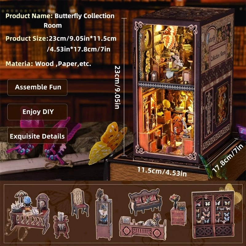 book nook miniature kits