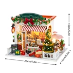 DIY Christmas Sweets Shop Miniature Kit for Wholesale with Best Factory Price & Reliable Supply