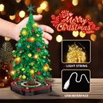 Christmas Tree Toys Building Block Sets With Led Light For Wholesale With Best Factory Price & Reliable Supply