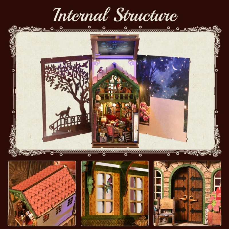 fantasy book nook kit