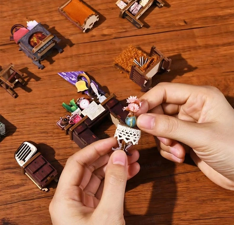 mini book nook kit