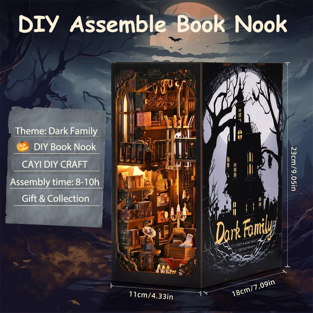 mini book nook kit