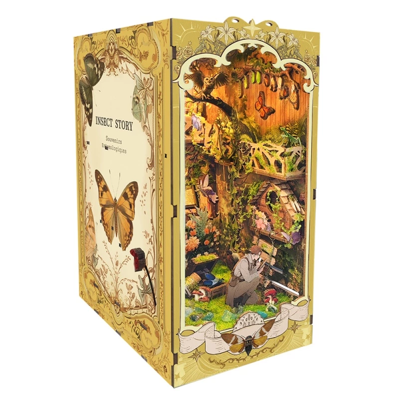 miniature book nook kit