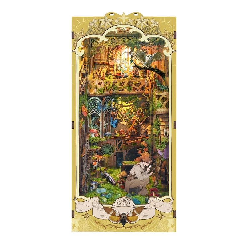 miniature book nook kit