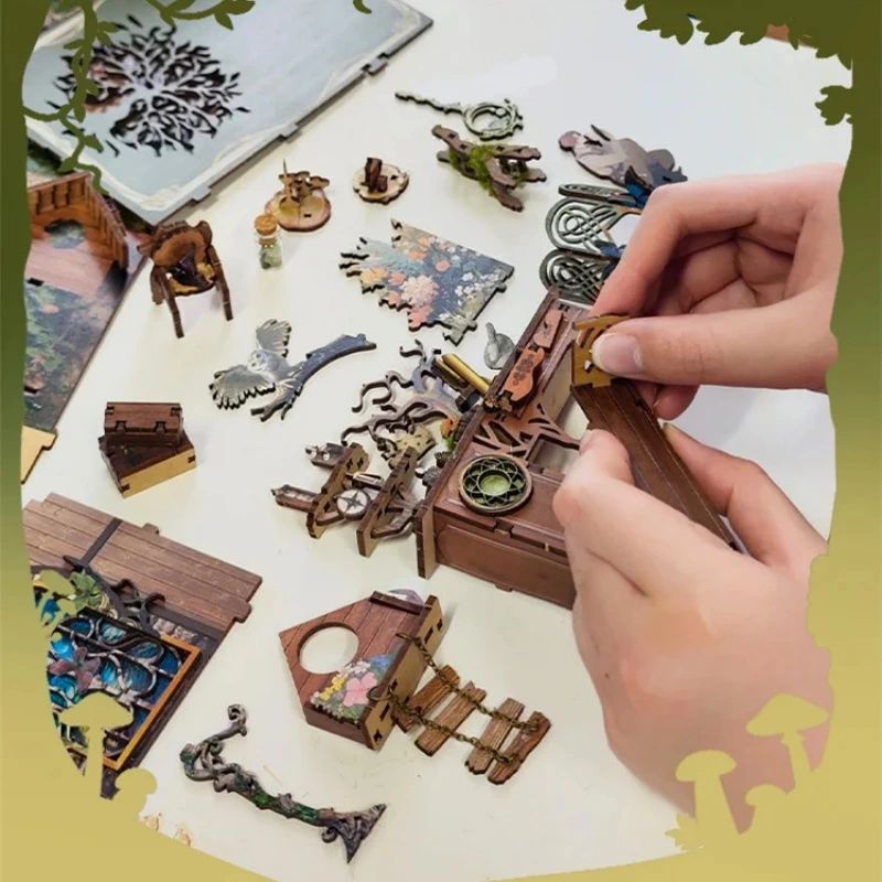miniature book nook kit
