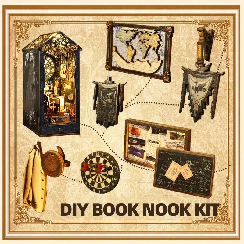 train book nook kit