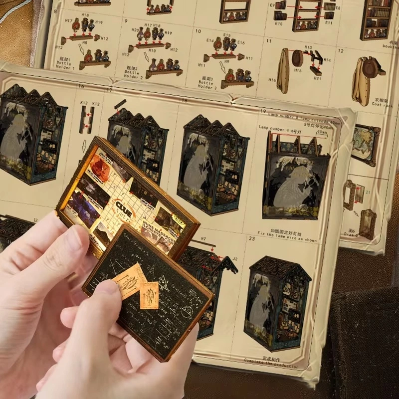 train book nook kit
