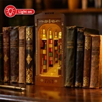 Light-up Infinity Mirror Fantasy Book Nook Building Kit With Full Oem/odm Service