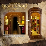Light-up Infinity Mirror Fantasy Book Nook Building Kit With Full Oem/odm Service