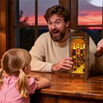 Light-up Infinity Mirror Fantasy Book Nook Building Kit With Full Oem/odm Service