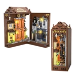 Wholesale Custom Light-up Dual-mode Magic Alley Building Brick Book Nook With Full OEM/ODM Service