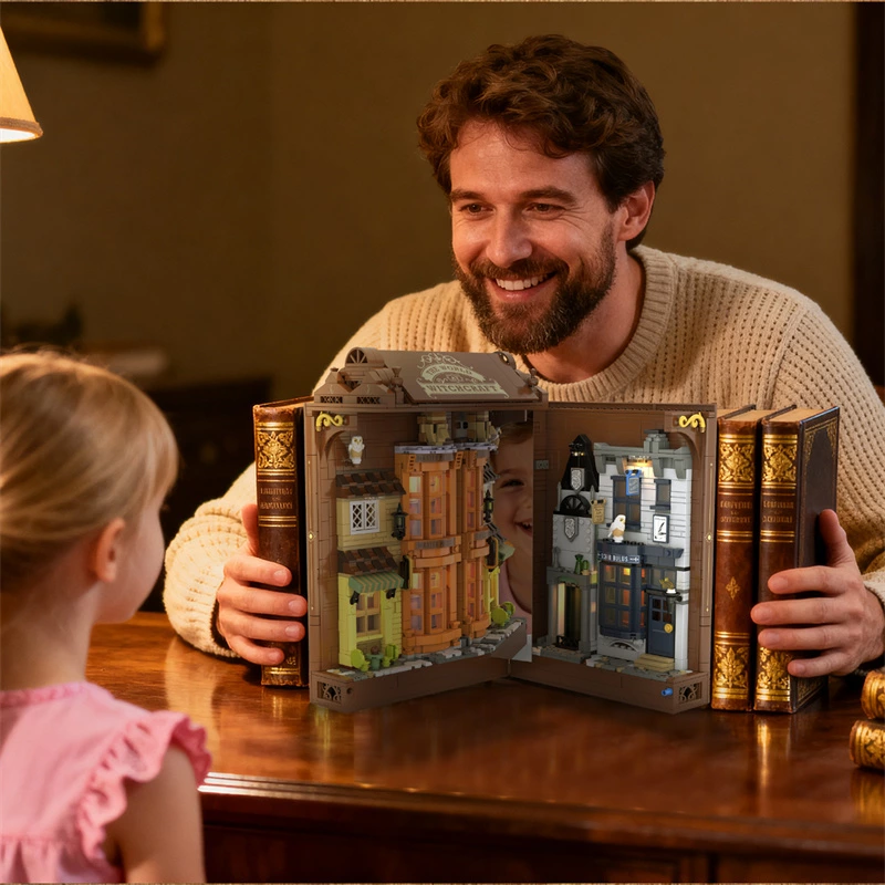 Wholesale Building Block Toys Book Nook Kit With Full OME/ODM Service