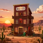 CAYI Old Western Hotel Assembly Building Brick Toys with with Full OEM/ODM Service