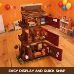 CAYI Old Western Hotel Assembly Building Brick Toys with with Full OEM/ODM Service