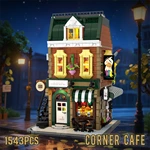 Modular Corner Cafe Building Block Set With Full Oem/odm Service