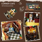 Modular Corner Cafe Building Block Set With Full Oem/odm Service