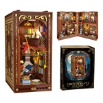 CAYI Plastic Magic Witch Craft Building Block Book Nook Kit With Full Oem/odm Thematic Development Service