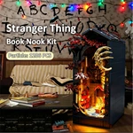 1206-Piece Light-Up Strange Things Horror Book Nook for Sci-Fi Collectors & Hobby Retail with Full OEM/ODM Thematic Design Service