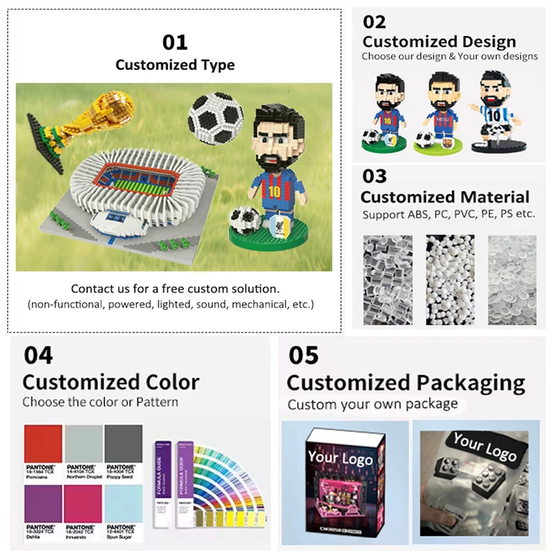 Premier OEM/ODM Custom Soccer & Sports Building Block Manufacturing Service for Clubs, Brands & Corporate Events