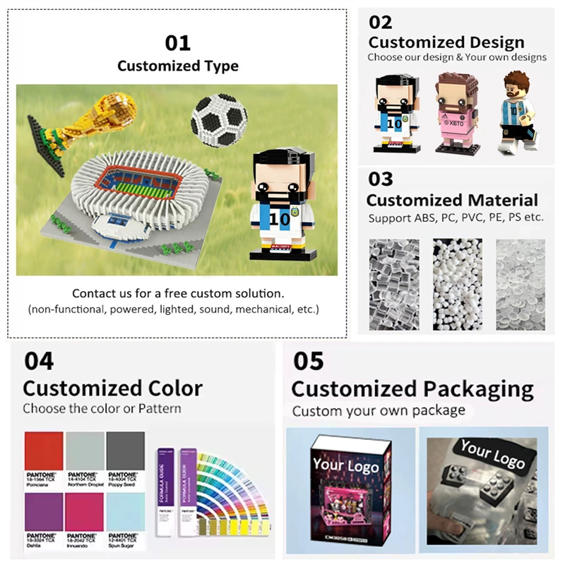 Premier OEM/ODM Custom Soccer & Sports Building Block Manufacturing Service for Clubs, Brands & Corporate Events