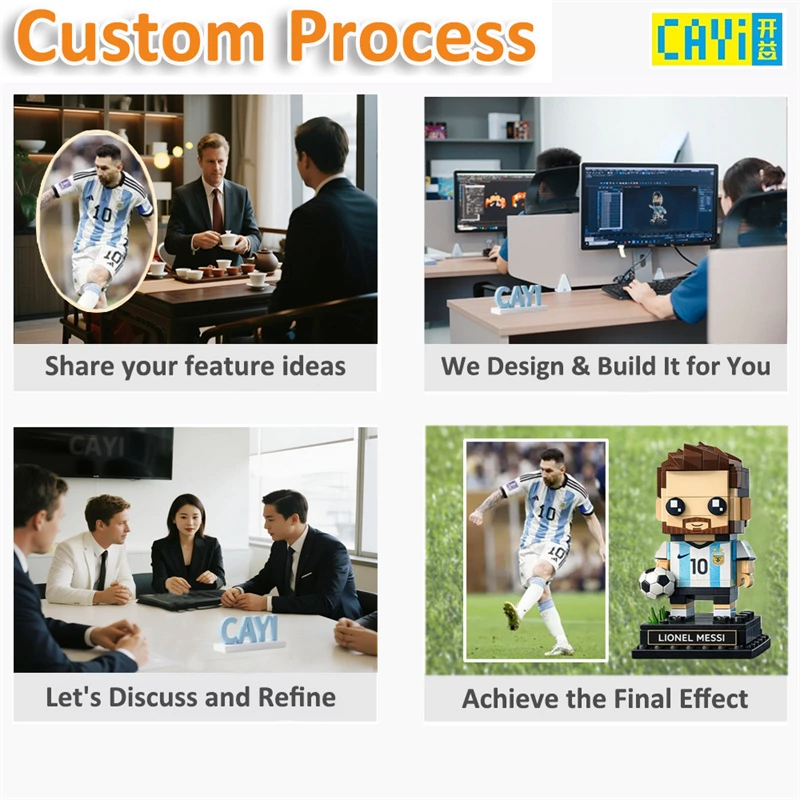 Premier OEM/ODM Custom Soccer & Sports Building Block Manufacturing Service for Clubs, Brands & Corporate Events