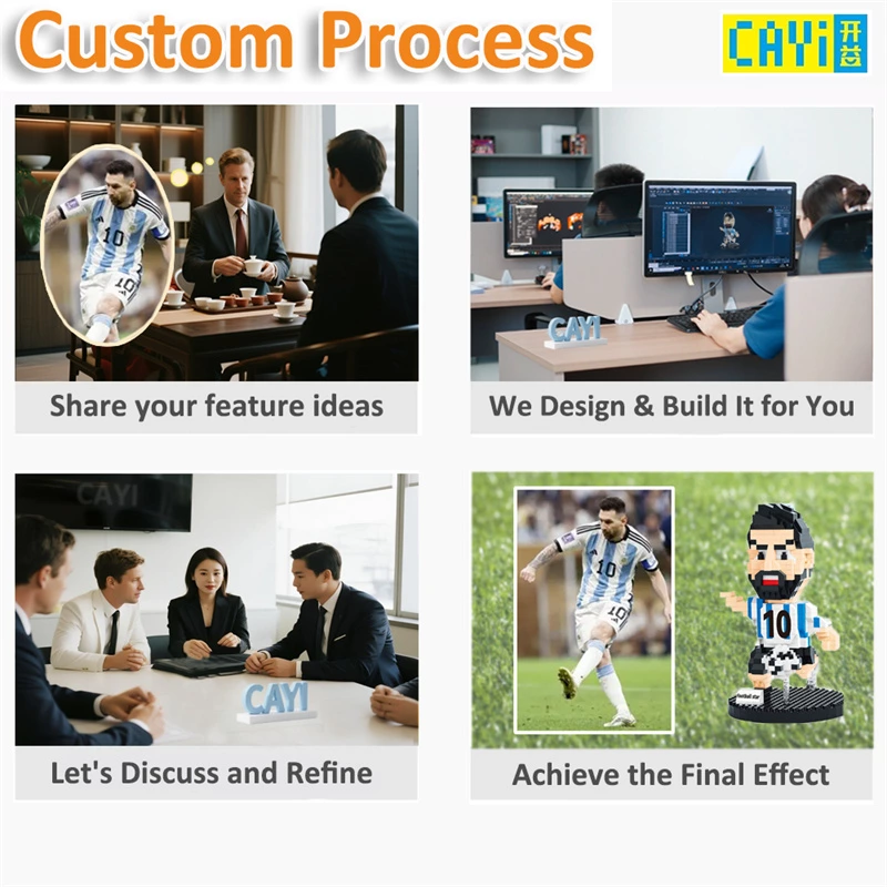 Premier OEM/ODM Custom Soccer & Sports Building Block Manufacturing Service for Clubs, Brands & Corporate Events