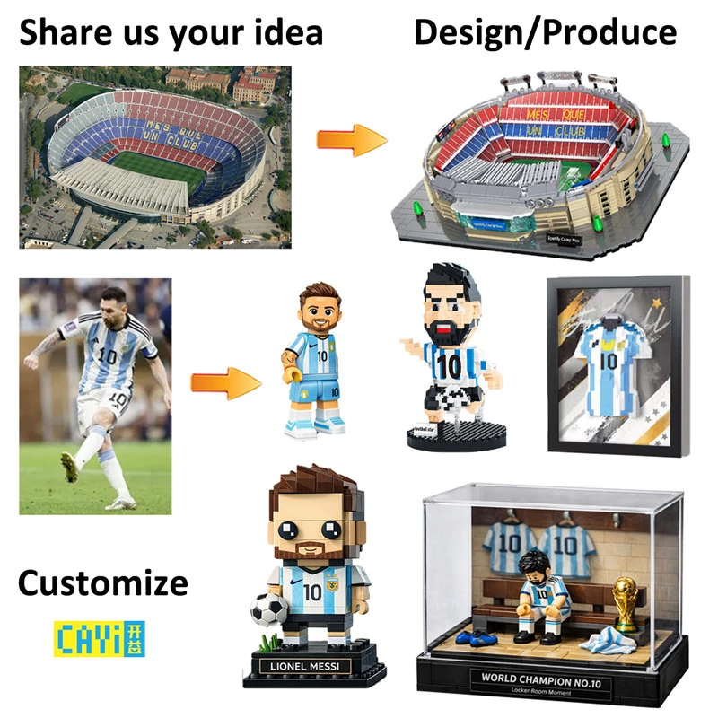 Premier OEM/ODM Custom Soccer & Sports Building Block Manufacturing Service for Clubs, Brands & Corporate Events