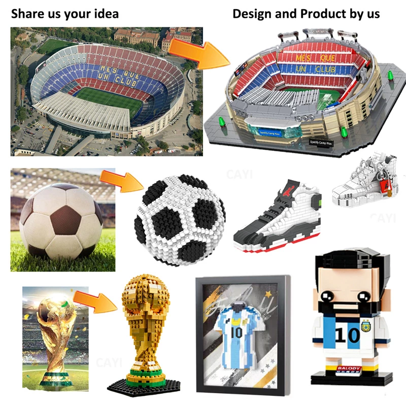 Premier OEM/ODM Custom Soccer & Sports Building Block Manufacturing Service for Clubs, Brands & Corporate Events